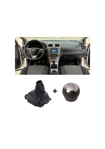 Toyota Avensis Vites Topuzu Gri + Körük 2010-2015 Model Uyumlu