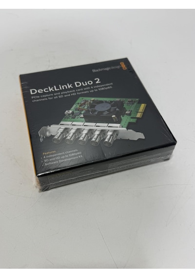 Blackmagic Decklink Duo 2 Sdı Capture Ve Playback Kartı