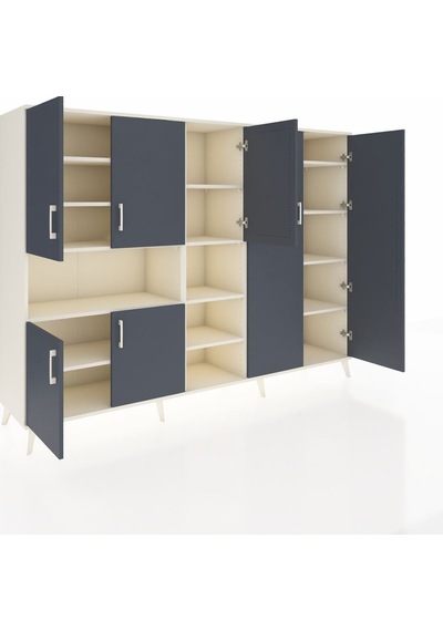 Hyperion Dolap 13 Raflı 7 Kapaklı 220x44x163 Aytaşı-antrasit/ayta Aytaşı-antrasit/aytaşı Hyperion Dolap 13 Raflı 7 Kapaklı 220x44x163 Aytaşı-antrasit/ayta Aytaşı-antrasit/aytaşı