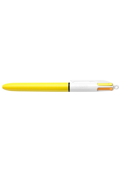 Bıc 4 Colours Sun Tükenmez Kalem, 12'li Kutu, 1.0mm Uç, Tek Kalemde Sarı, Mor, Turuncu Ve Pembe Renkler Genel