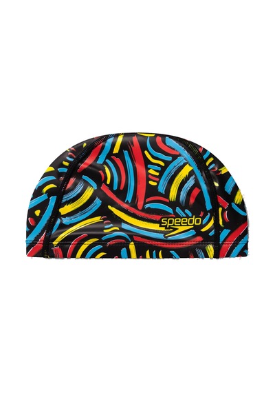 Speedo Speedo Prınted Pace Cap Junıor Multı/black 12215 Çok Renkli