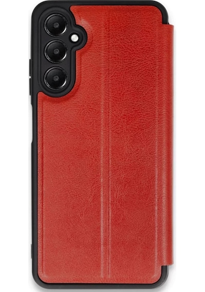 Newface Samsung Galaxy A35 5g Kılıf Flip Cover - Kırmızı