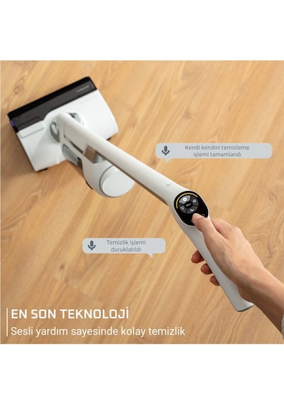 Tefal X-Clean 10 GF7540 Islak Kuru Şarjlı Dikey Süpürge