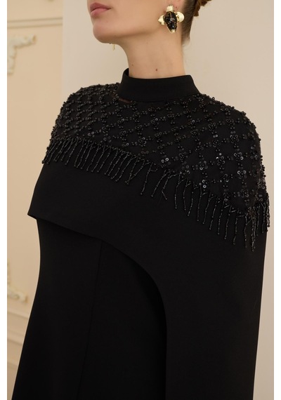 Senna Elına Dress Siyah Siyah