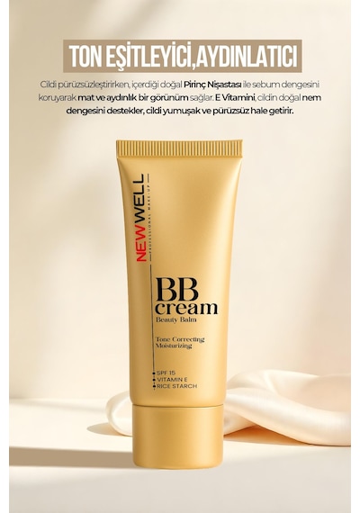 Light Tones Bb Cream Beauty Balm Nemlendirici Ve Ton Eşitleyici 30 Ml Diğer