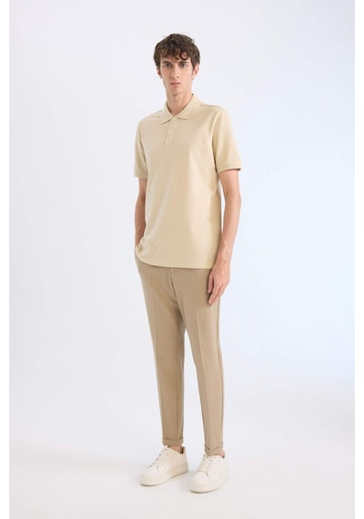 DeFacto %100 Pamuk Regular Fit Polo Yaka Kısa Kollu Basic Düz Pike Kumaş Tişört C1293AX25SPBG430 DeFacto %100 Pamuk Regular Fit Polo Yaka Kısa Kollu Basic Düz Pike Kumaş Tişört C1293AX25SPBG430