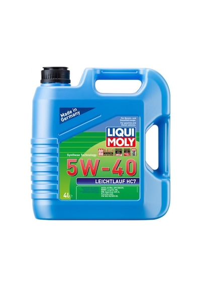 Liqui Moly 5W-40 Leichtlauf Hc7 Sentetik Motor Yağı 4 L