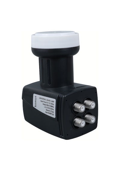 Full Ultra Hd 3d 4k Uyumlu Yağmur Korumalı Dörtlü Quad Çanak Uydu Lnb 4lü Lnb