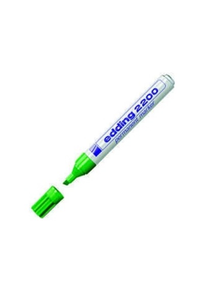 Edding 2200 C Permanent Markör Kesik Uç Yeşil