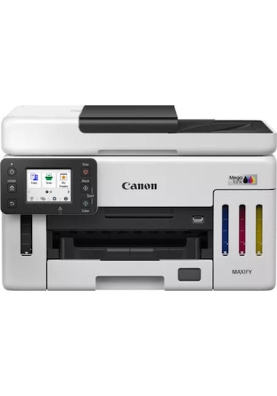 Canon Maxıfy Gx6140, Renkli, Mürekkep Mega Tanklı, Yazıcı, Tarayıcı, Wifi, Lan, Duplex,  Mürekkep