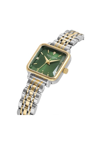 David Guner Dg-9068la-d10 Gold - Gri Kadın Kol Saati