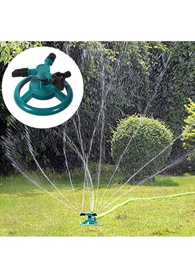Ayarlanabilir Otomatik 360 Dönebilen 12 Kanal Nozullu Çim Bahçe