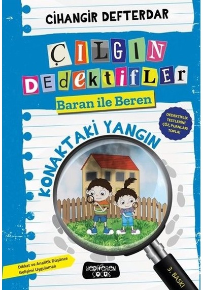 Çılgın Dedektifler - Baran ile Beren - Konaktaki Yangın - Cihangir Defterdar - Yediveren Çocuk
