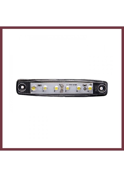 Storeşahin Beyaz Parmak Led Dorse Lamba 6 Ledli 12-24v Shn0720
