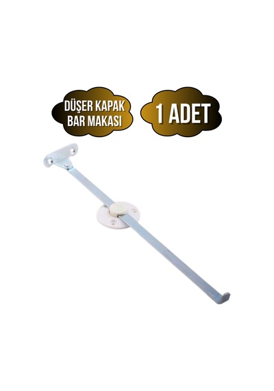 Düşer Kapak Mekanizması Makası Beyaz Bar Makası Beyaz 1 Adet Beyaz