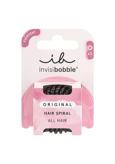 İnvisibobble Orıgınal True Black Siyah Saç Lastikleri Kutu İçinde 189669174 Siyah