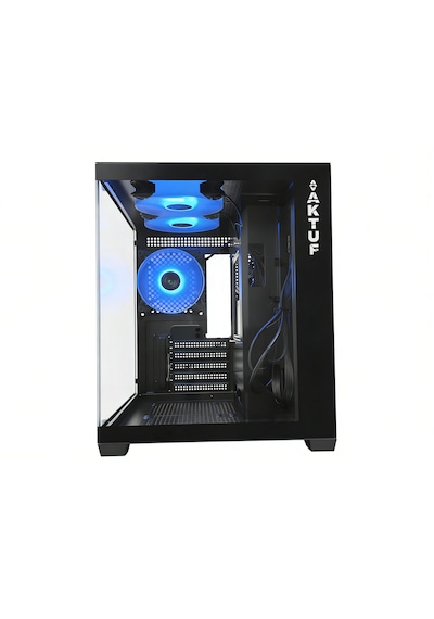 Aktuf Royal Siyah 3 Rgb Fanlı Atx 600w Power Supply Gaming Oyuncu Bilgisayar Kasası
