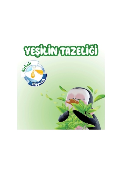 Familia Islak Havlu Mendil Yeşilin Tazeliği 90 Yaprak Plastik Kapaklı 6 Lı Set 540 Yaprak