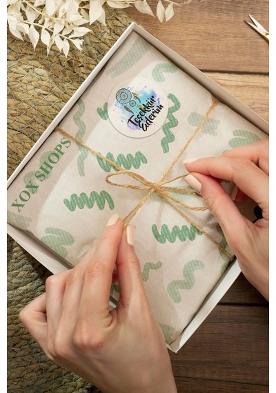 Düş Kapanı Teşekkür Sticker 3x3cm St2372 Çok Renkli