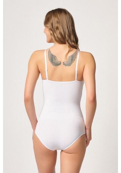 Beyaz Mı Emay 1925 Soft Pedli Çıtçıtlı Body Çok Renkli