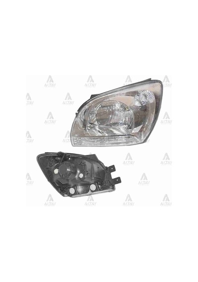 DEPO 223-1120L-LD-EM Ön Far Sol- Kia Sportage 05-08