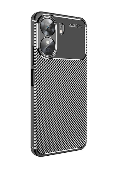 Xiaomi Redmi 13 4g Kılıf Karbon Silikon Case Kapak Siyah