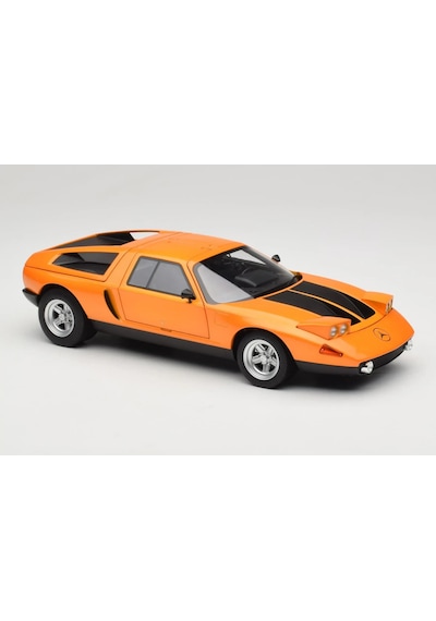 1:18 Norev 1969 Mercedes Benz C111 Weissherbst Turuncu