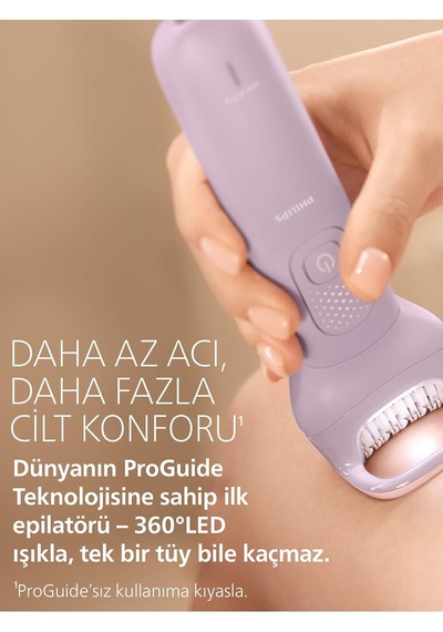 Philips 9000 Serisi Bre728/05 Kablosuz Islak Kuru Epilatör