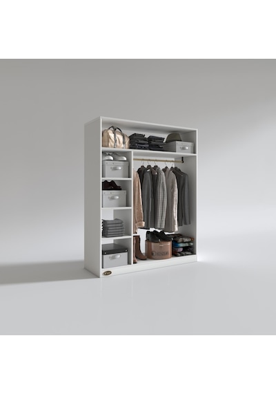 Kenzlife giysi dolabı necmettin 150*120*40 byz gardırop