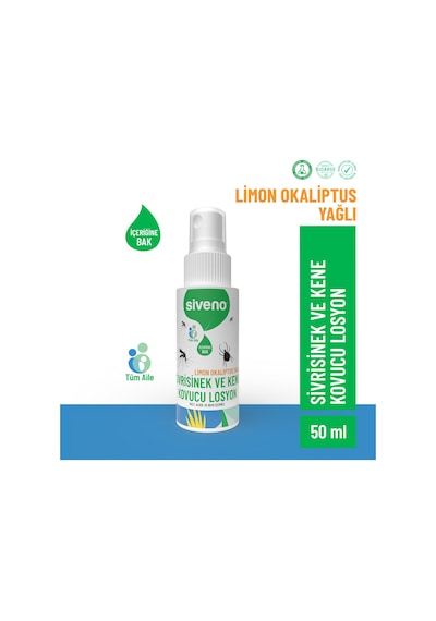 Siveno Sivrisinek ve Kene Kovucu Sprey Krem 50 ML