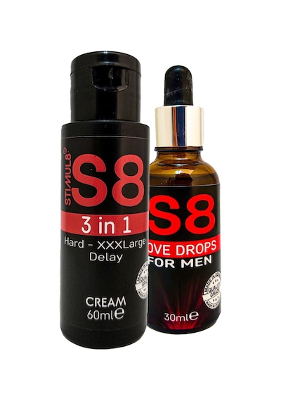 Stımul8 S8 3x Etkişekillenme Kremi + 30 Ml Extradestek Erkekdamla