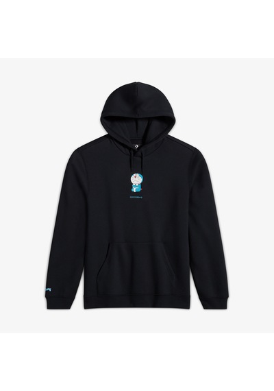 Converse X Doraemon Unisex Siyah Hoodie10028895
