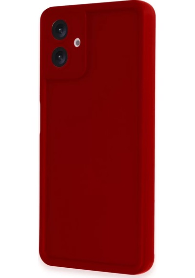 Newface Samsung Galaxy A06 Kılıf Viera Silikon - Kırmızı