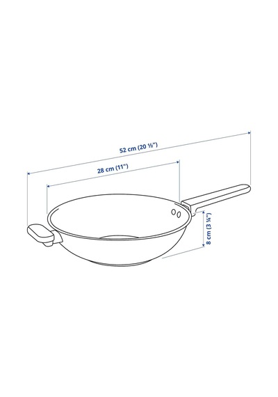 Wok Tava, Yapışmaz Kaplama-paslanmaz Çelik, 28 Cm Diğer