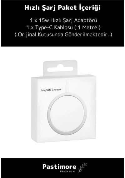 Apple Uyumlu iOS Kablosuz Hızlı Şarj Aleti Wireless Charger Adaptörü