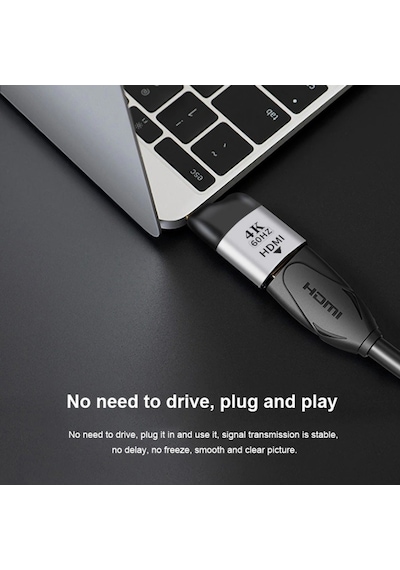 Type C To Hdmi 4K 60Hz Çevirici Dönüştürücü 4892P Adaptor Dönüştü