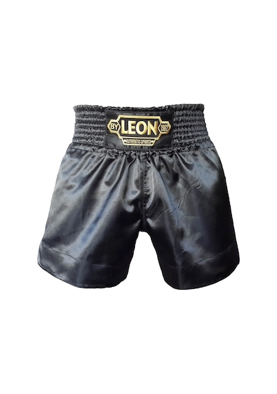 Leon Ground Kick Boks ve Muay Thai Şortu Siyah BYL1006 Siyah