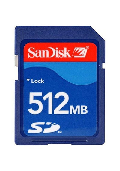 Sandisk 512 Mb Sd Hafıza Kartı Standart Sd Kart