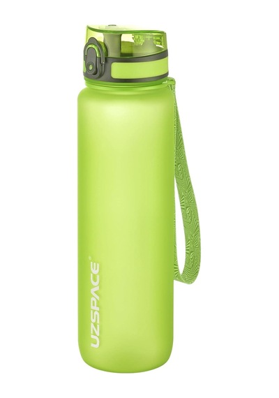 Büyük Boy 28 Cm 1000 Ml 1 Litre Tritan Su Matarası 14 Renk Fiftyfifty Softtouch Yeşil