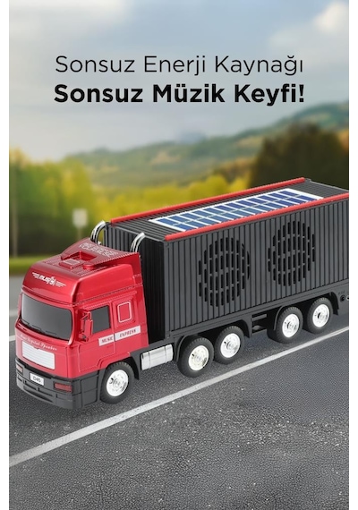 Torima D45 Tır Tasarımlı USB - FM Radyo Bluetooth Hoparlör