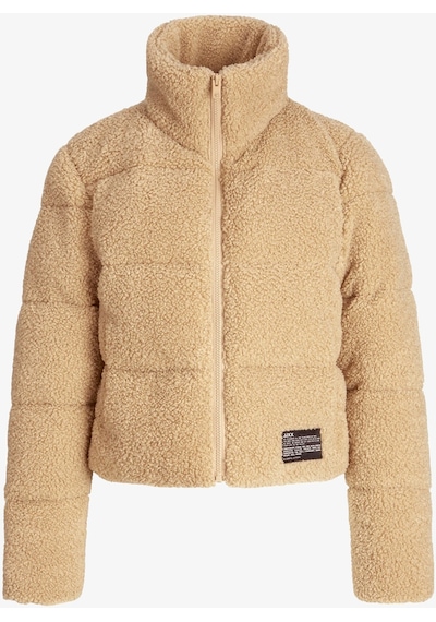 Jjxx Jxısa Teddy Puffer Jacket Otw Kadın Bej Mont 12240601-beige Bej