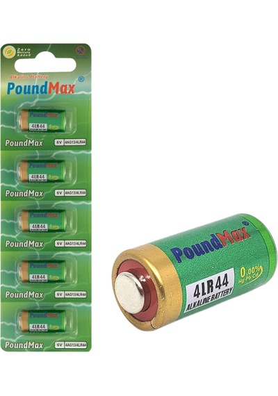 5 Adet Poundmax Alkalin 4lr44 4ag13, L1325 , 6v 1x 5'li Paket