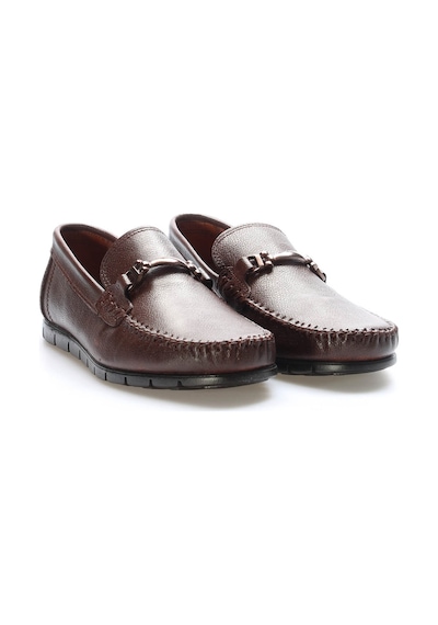Fast Step Hakiki Deri Erkek Casual Ayakkabı 628ma06 Kahve