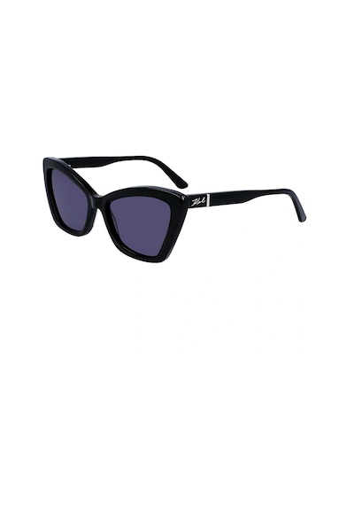 Karl Lagerfeld Kl 6105s 001 54 Kadın Cat Eye Siyah Kemik Güneş Gözlüğü Siyah