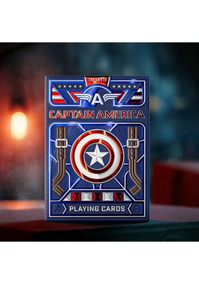 Theory11 Captain America Premium Oyun Kağıdı İskambil Kartları Destesi