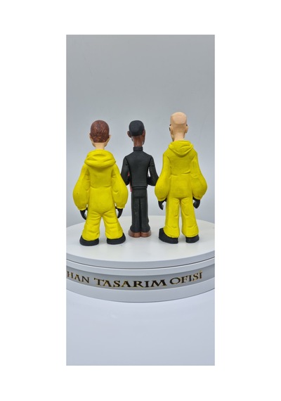 Breaking Bad 3 Lu Set Walter White Jesse Pinkman Gustavo Fring 15 Cm