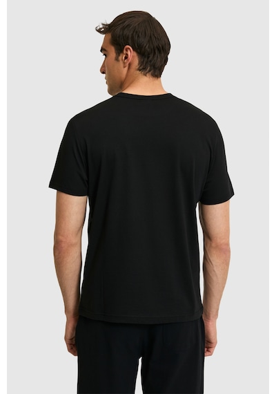 U.s. Polo Assn. Erkek Siyah Tişört Basic 50326953-vr046