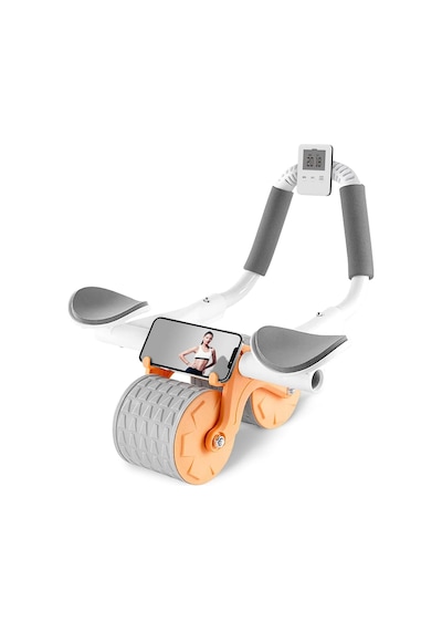 Valkyrie Karın Kası Göbek Eritici Abdominal Ab Roller Telefon Tutuculu Sayaçlı Turuncu