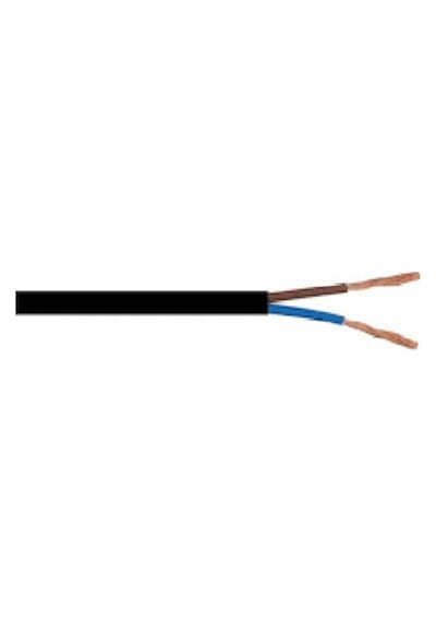 100 Metre 2 X 1.5 Mm Cca Ttr Siyah Elektrik Kablosu