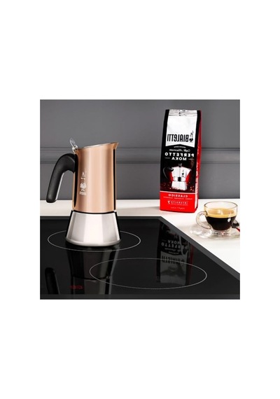 Ocak Üstü Espresso Pişirici, Paslanmaz Çelik Gövde İle Güvenli